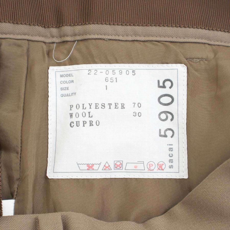 sacai サカイ 22SS Suiting Pants サイドラインスーチング sacai サカイ 22SS Suiting Pants サイドラインスーチング