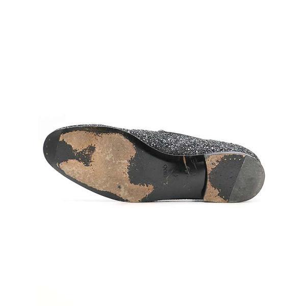 JIMMY CHOO ジミー チュウ グリッタースリッポンシューズ JIMMY CHOO ジミー チュウ グリッタースリッポンシューズ