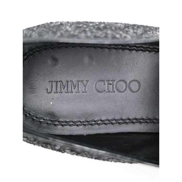 JIMMY CHOO ジミー チュウ グリッタースリッポンシューズ JIMMY CHOO ジミー チュウ グリッタースリッポンシューズ