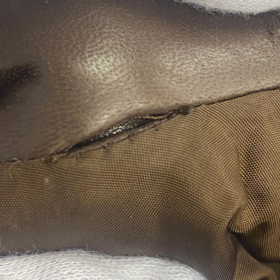 LOEWE ロエベ ビッグカラーナッパレザーブルゾン ブラウン 42  