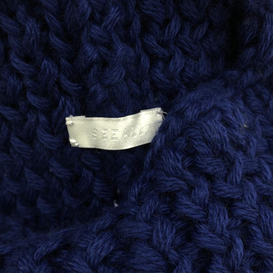 SEEALL シーオール 22AW BANK ROBBER CAP ローゲージニットバラクラバ 