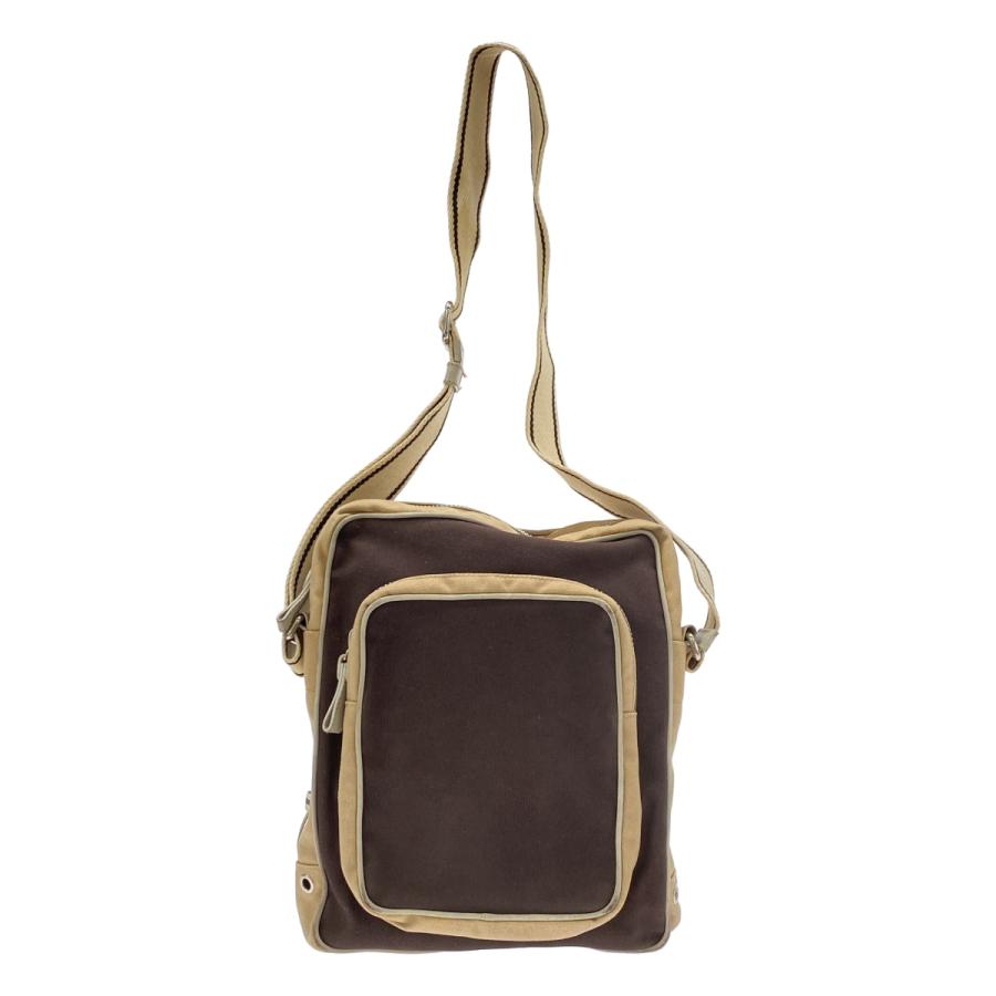 miu miu（ミュウミュウ） キャンバスショルダーバッグ ベージュ