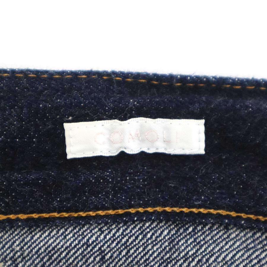 COMOLI（コモリ） 24SS 5Pデニムパンツ Z01-03003 インディゴ 2