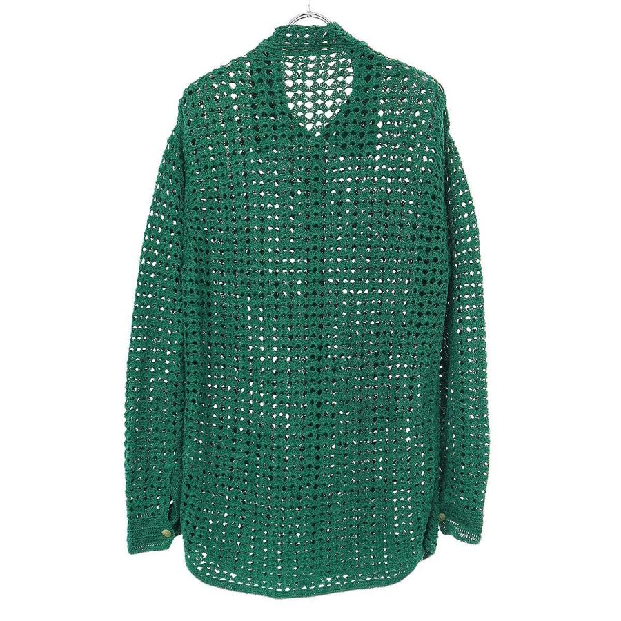 AURALEE オーラリー 22SS HAND CROCHET COTTON KNIT SHIRTS AURALEE オーラリー 22SS HAND CROCHET COTTON KNIT SHIRTS
