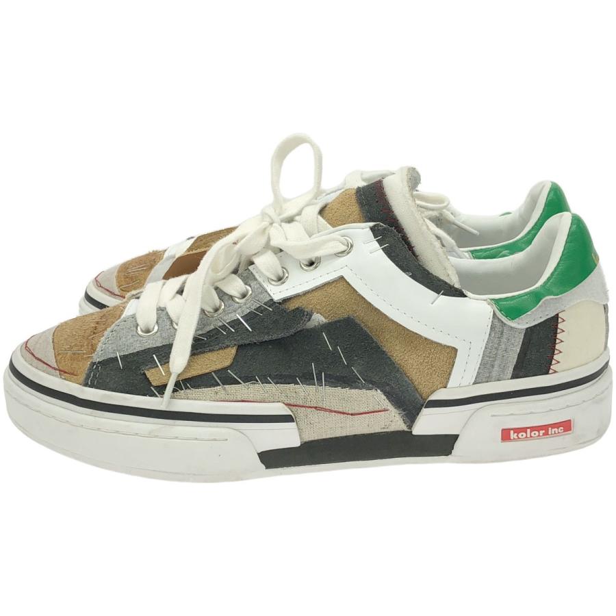 COLUR kolor カラー 22SS パッチワークローカットスニーカー 22SCM