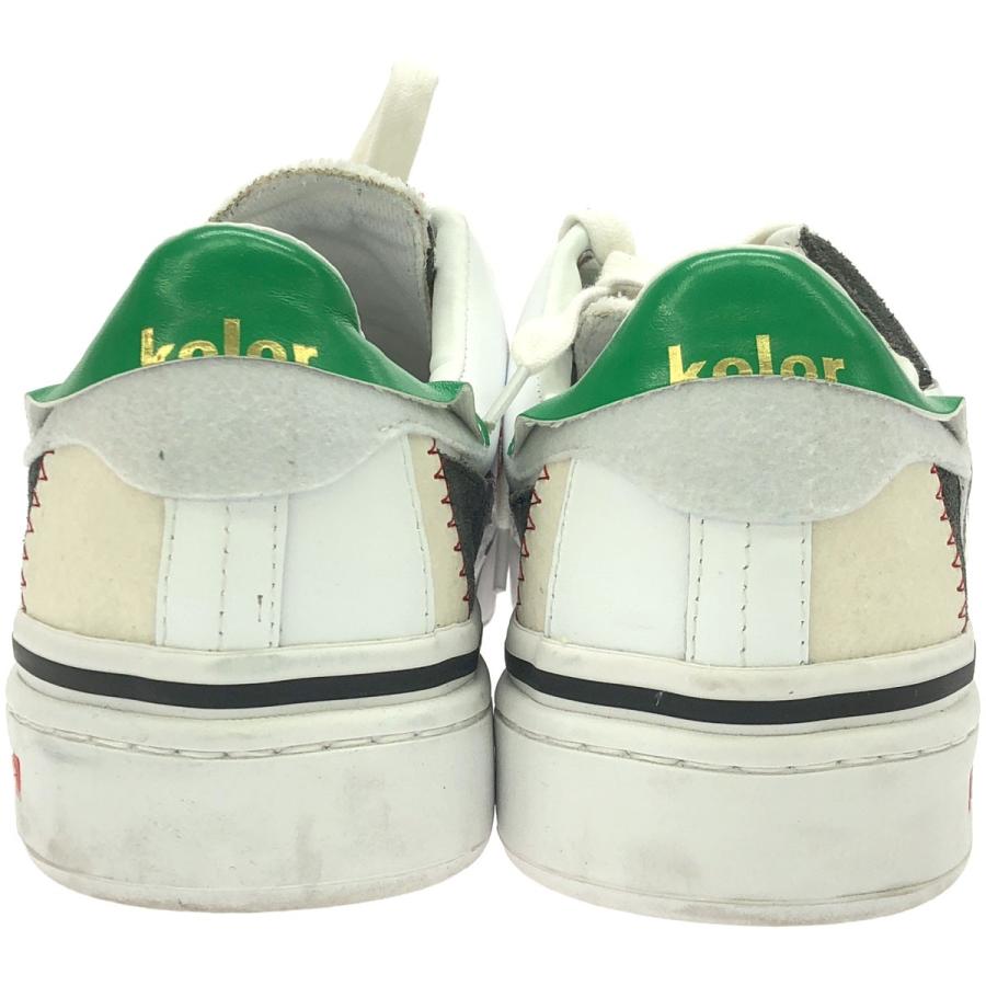 COLUR kolor カラー 22SS パッチワークローカットスニーカー 22SCM