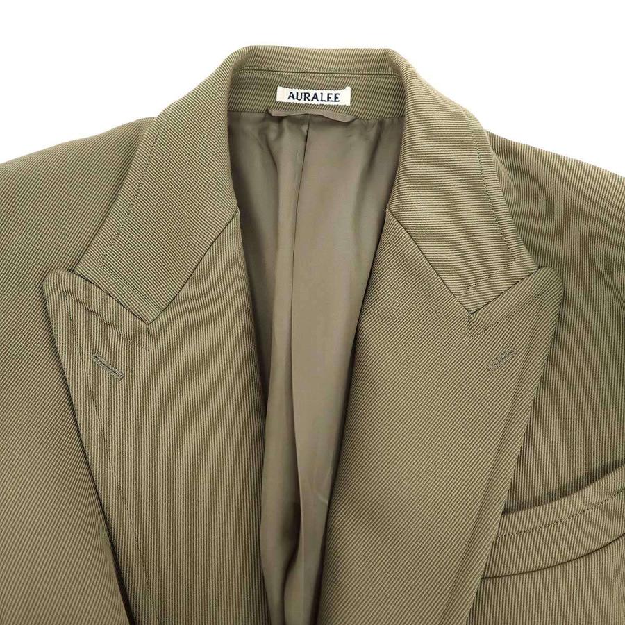 AURALEE（オーラリー） 23AW DOUBLE CLOTH HARD TWIST CARSEY