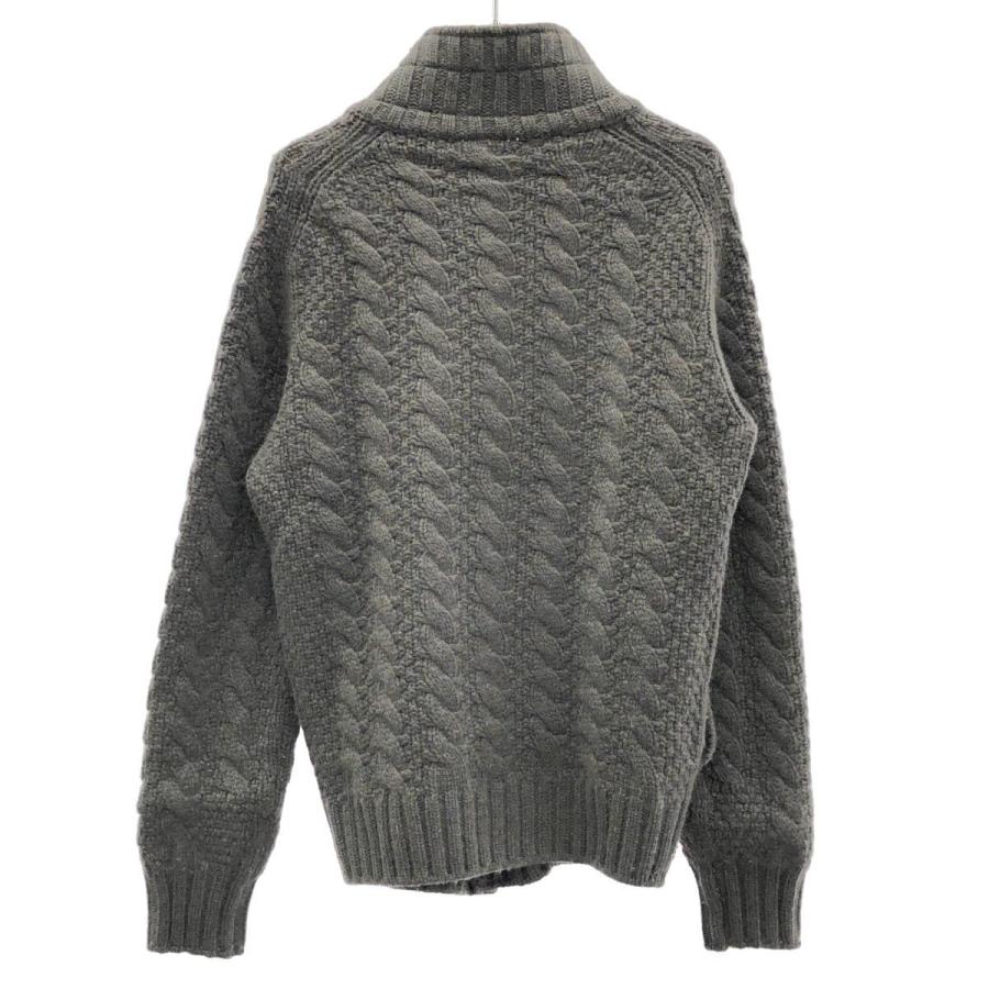 HERNO ヘルノ カシミヤニットカーディガン MA0011U グレー 44 HERNO（ヘルノ） カシミヤニットカーディガン MA0011U グレー 44