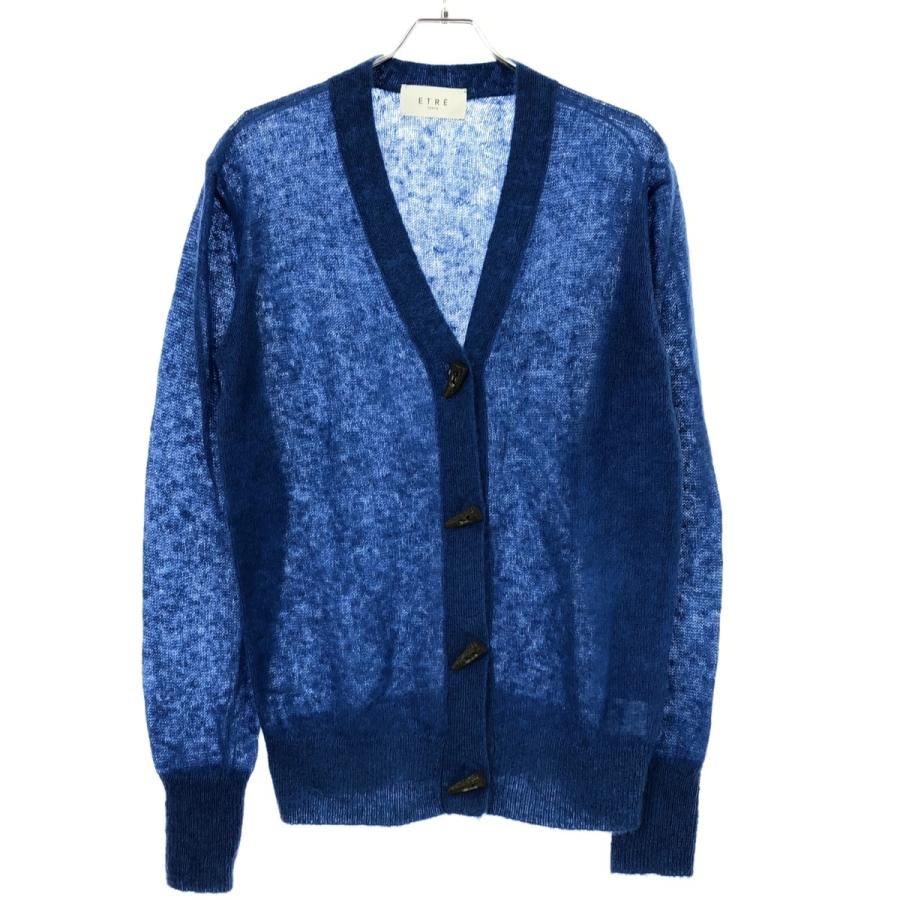 美品✨ETRE エトレ TOKYO カーディガン ケーブルニット ネイビー 美品✨ETRE エトレ TOKYO カーディガン ケーブルニット ネイビー