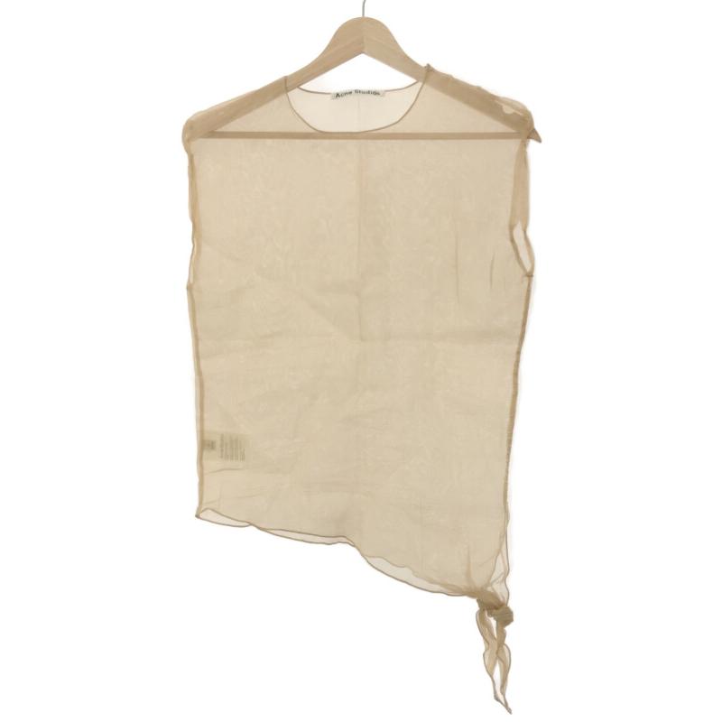 Acne Studios アクネストゥディオズ サイドステッチノースリーブシャツ  