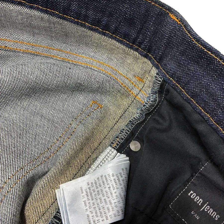Roen（ロエン） レオパードライン スキニーデニムパンツ