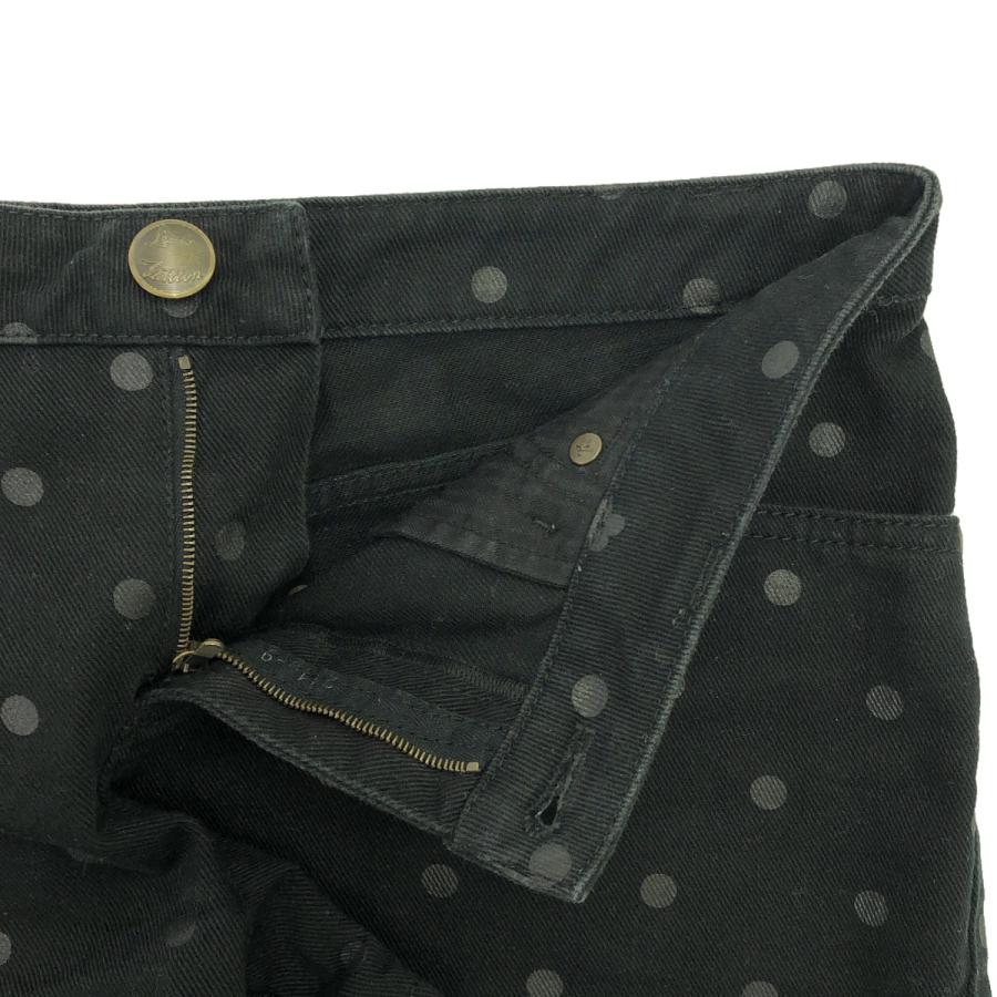 LOUIS VUITTON ルイヴィトン ロゴ刺繍ドットショートデニムパンツ