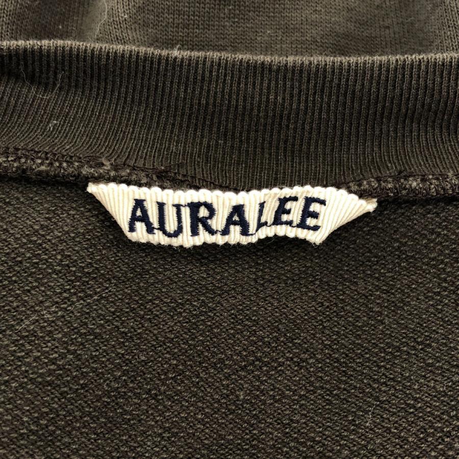AURALEE オーラリー 25AW SUPER HIGH GAUGE SWEAT P/O スーパーハイゲージスウェットプルオーバー A25AP04CU ブラウン系 1 AURALEE（オーラリー） 25AW SUPER HIGH GAUGE SWEAT P/O スーパー