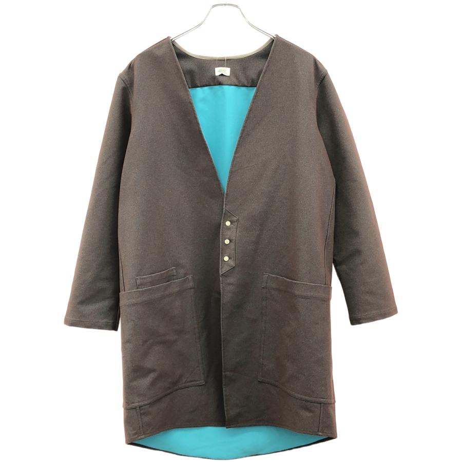 HATRA（ハトラ） 作務衣 ノーカラーコート パープル系 M ITTBA38Y8NIU