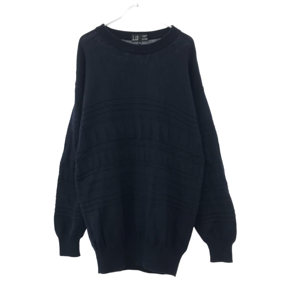 dunhill（ダンヒル） ノルディックケーブルニットセーター ネイビー 38 