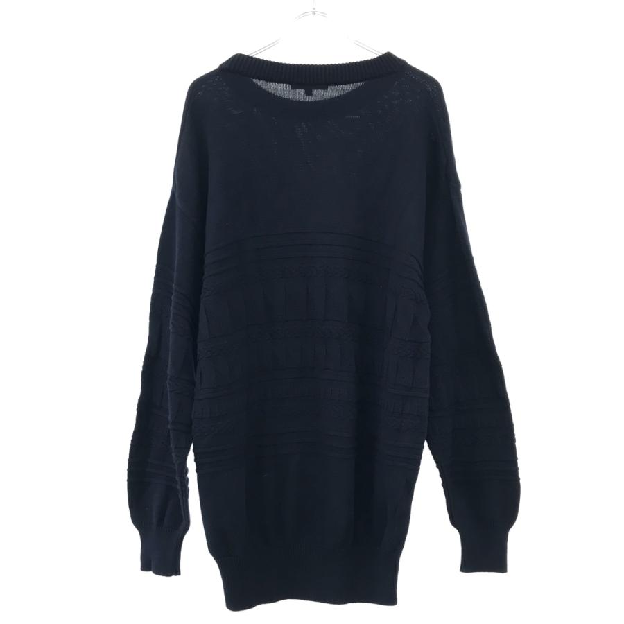 dunhill（ダンヒル） ノルディックケーブルニットセーター ネイビー 38 