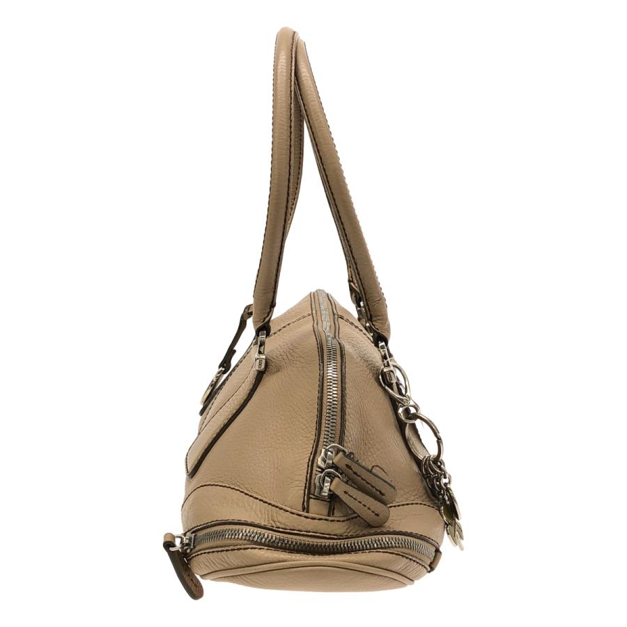 TOD'S（トッズ） TOD'S レザーミニボストンバッグ ベージュ系