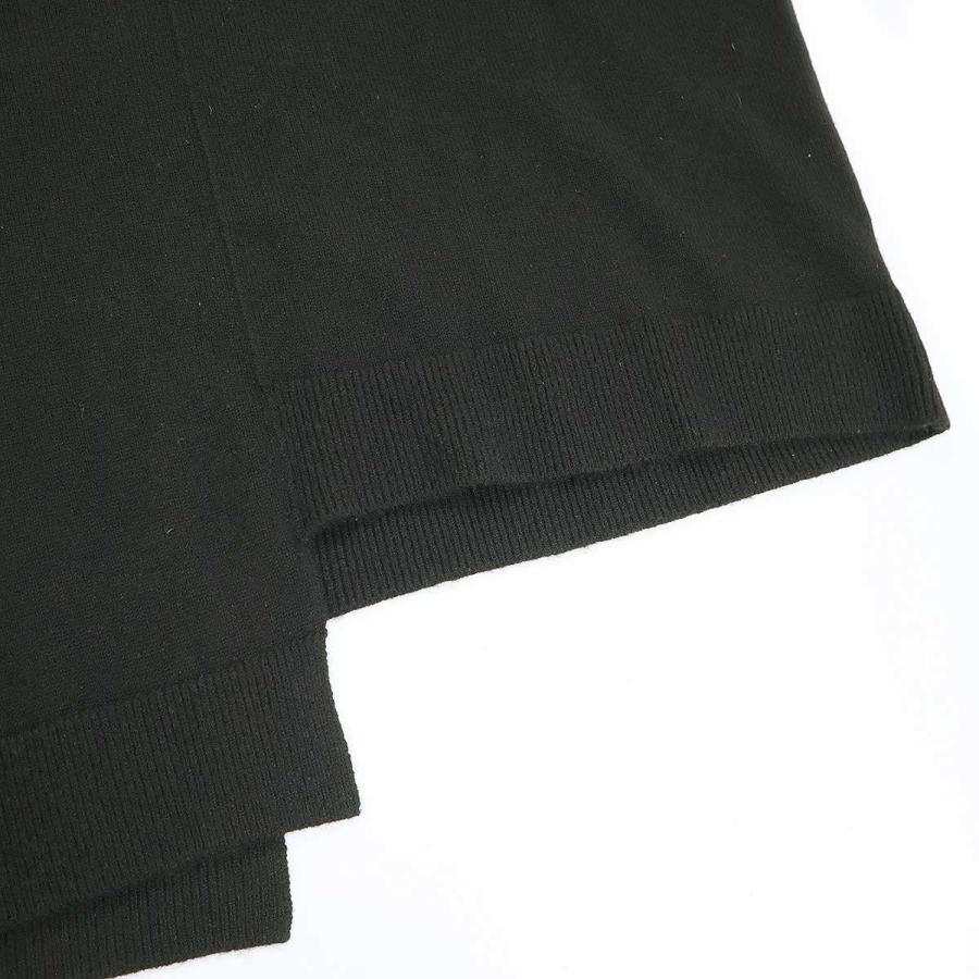 LOEWE - LOEWE ロエベ アナグラムロゴ アシンメトリーカシミヤニットセーター S359Y14KBV ブラック M imgrc0101753035.jpg