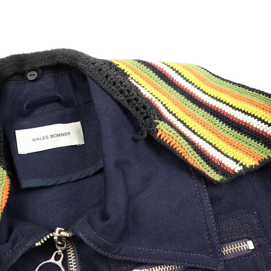 Wales Bonner ウェールズ ボナー 17SS Ezekiel Denim Jacket Wales Bonner ウェールズ ボナー 17SS Ezekiel Denim Jacket