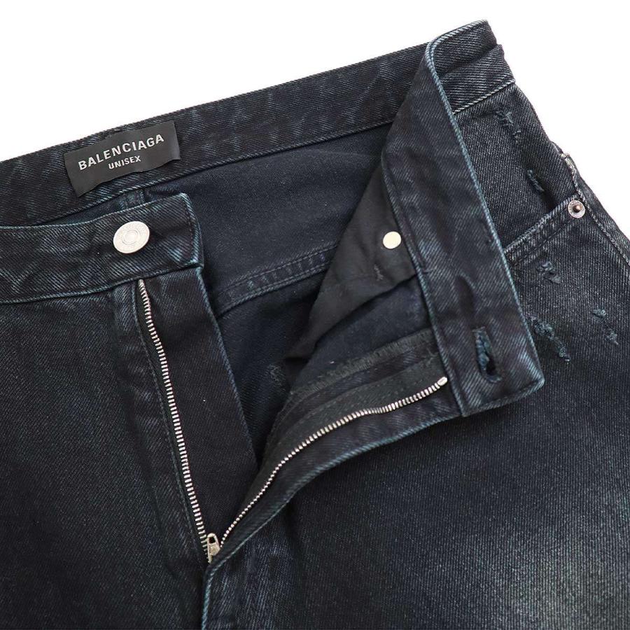 BALENCIAGA バレンシアガ 23SS Destroyed Knee Baggy Jeans BALENCIAGA バレンシアガ 23SS Destroyed Knee Baggy Jeans