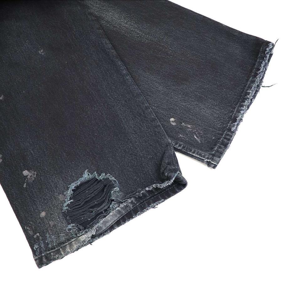 BALENCIAGA バレンシアガ 23SS Destroyed Knee Baggy Jeans BALENCIAGA バレンシアガ 23SS Destroyed Knee Baggy Jeans