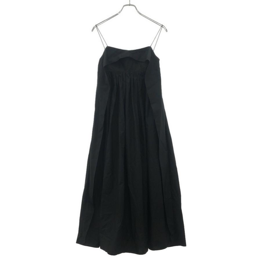 CECILIE BAHNSEN セシリーバンセン SUSA DRESS COTTON コットンキャミソールドレスワンピース BLE-13140-A ブラック UK6 ITTIY2GJL7EO