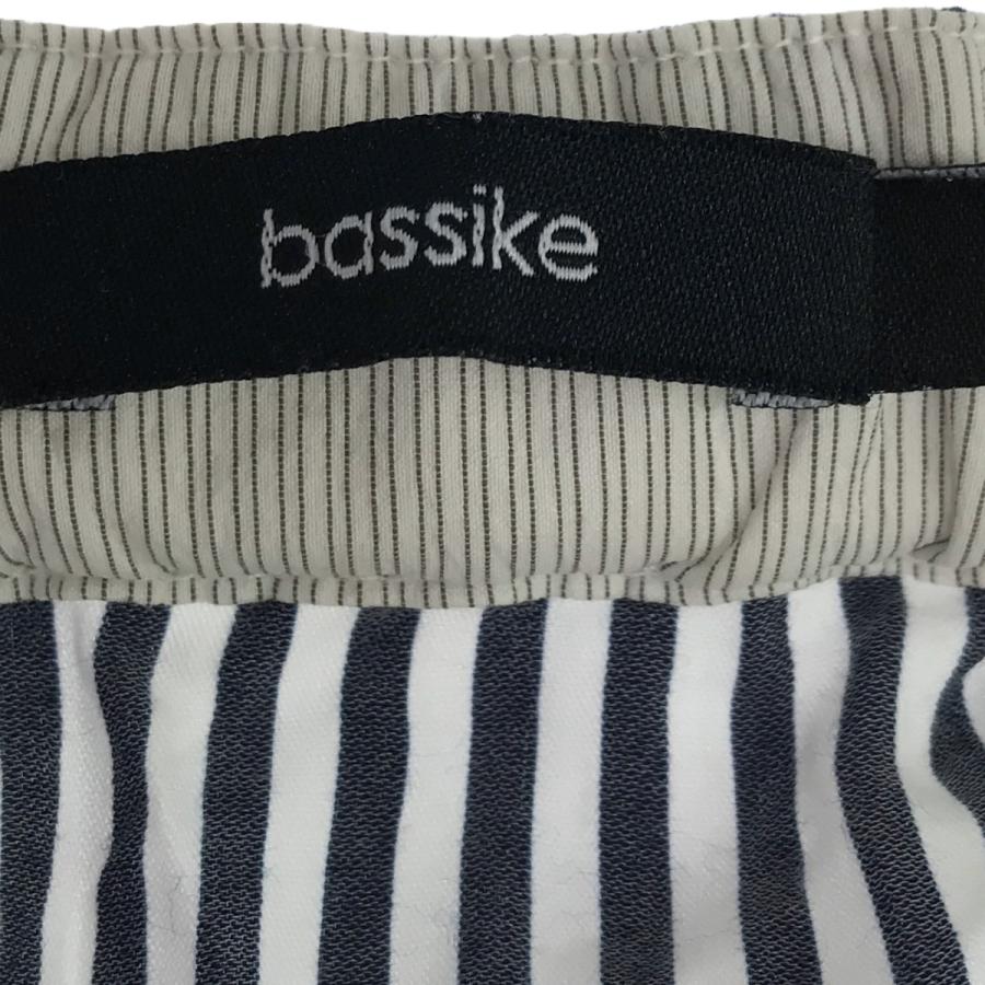 bassike ベイシーク アシンメトリーストライプセットアップスカート 