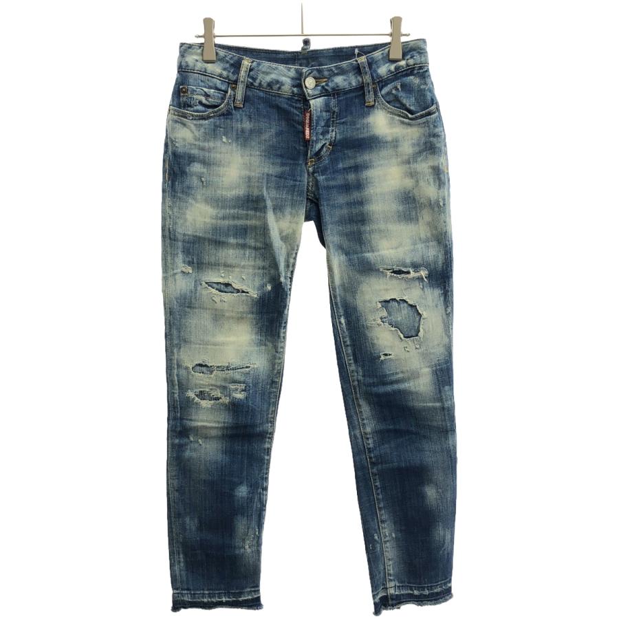 DSQUARED2（ディースクエアード） 18AW ダメージリペア加工スキニー 