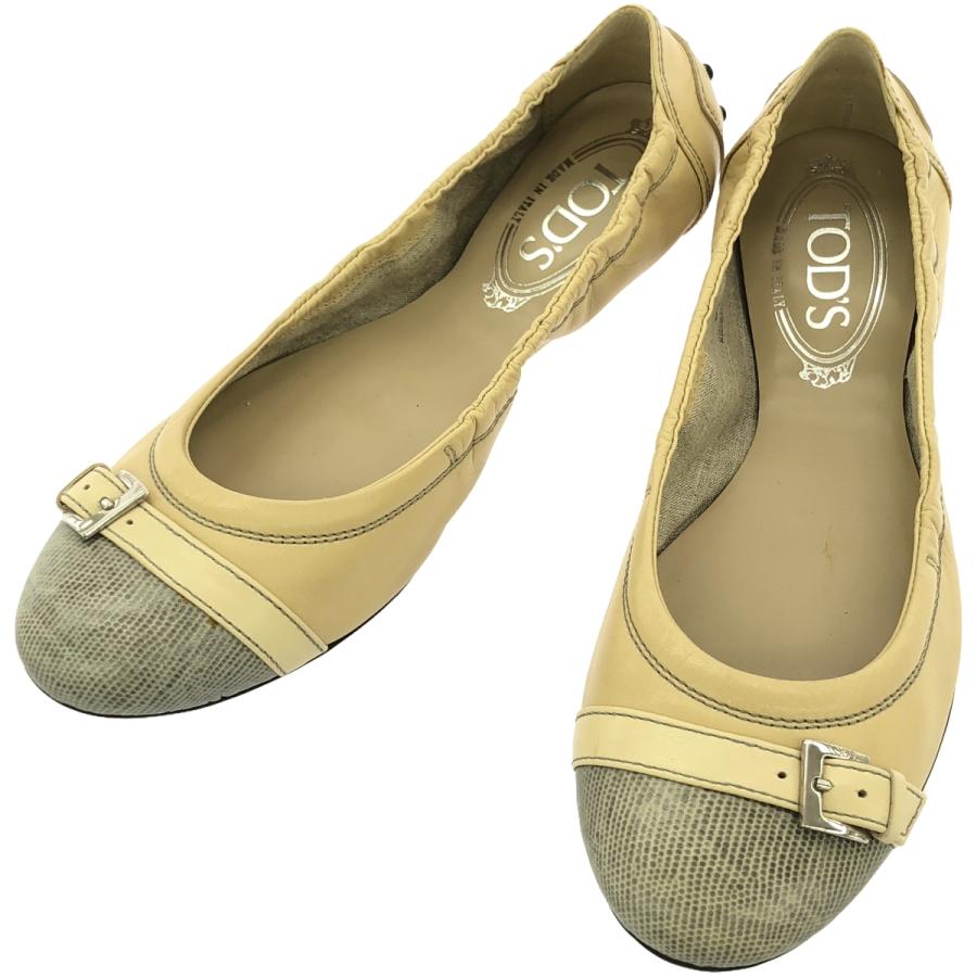 トッズ　パンプス　サイズ36 TOD'S（トッズ） TOD'S パンプス ベージュ 36 1/2 ITTOPUFCZH1S