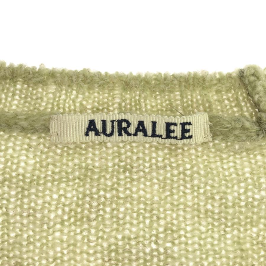 AURALEE オーラリー　Summer Cashmere Knit Tee 0 Auralee Summer Cashmere Knit Tee in Light Green Curated at