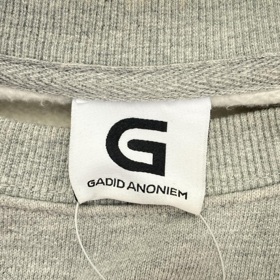 GADID ANONIEM ガディッドアノニム ロゴプリントスウェットプル