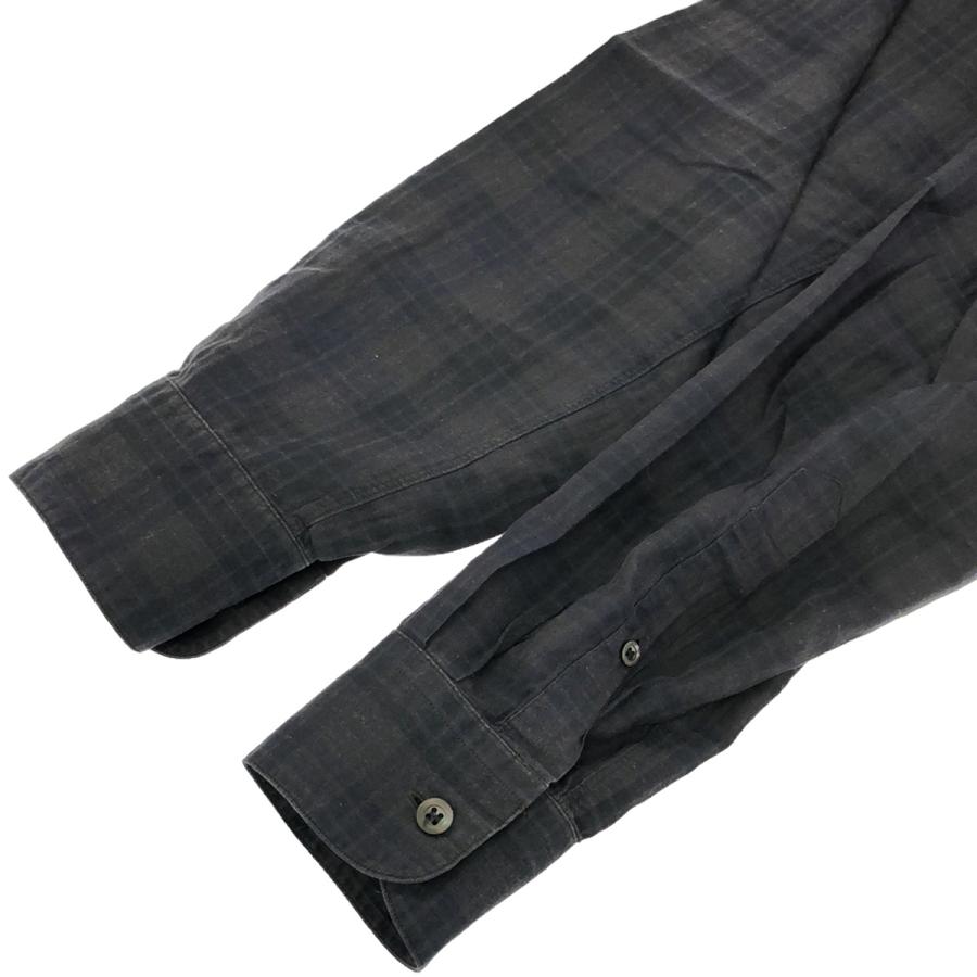 DRIES VAN NOTEN ドリスヴァンノッテン 12AW コットンチェックシャツ 