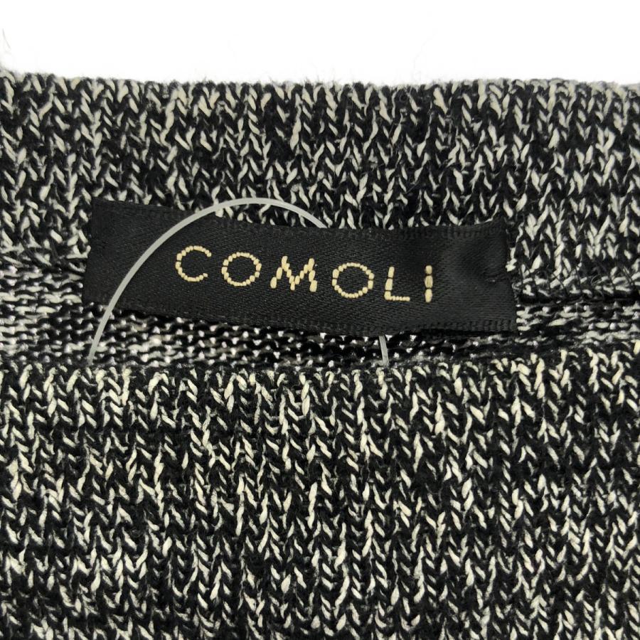 COMOLI（コモリ） 19SS ウール和紙ボートネックニットセーター P01 