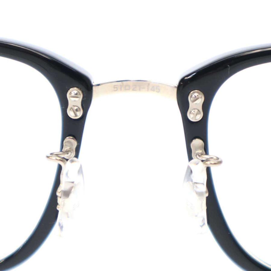 EYEVAN（アイヴァン） Damas PBK/S アイウェア ブラック×シルバー 51