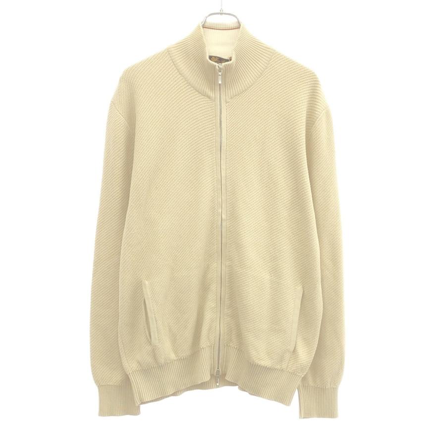 Loro Piana（ロロピアーナ） コットンジップアップニットカーディガン
