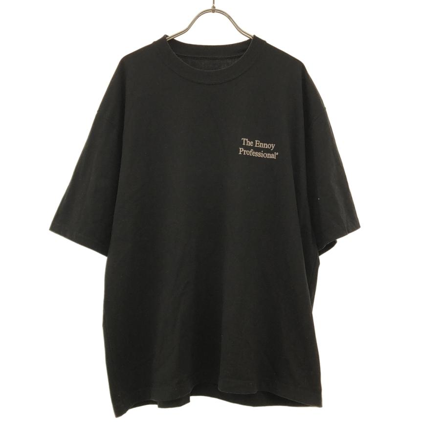 ENNOY エンノイ 24SS エンブロイダリークルーネックTシャツ 