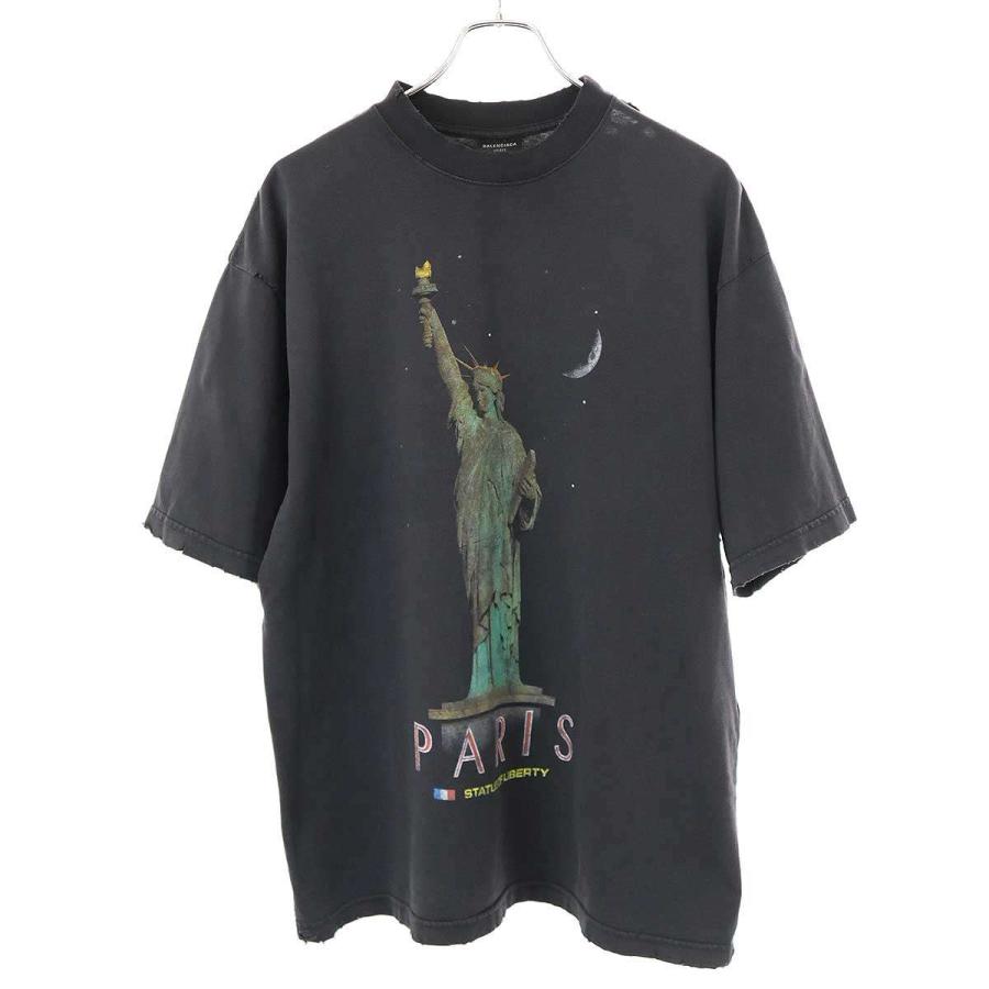 BALENCIAGA バレンシアガ 24AW Medium Fit T-Shirt PARIS