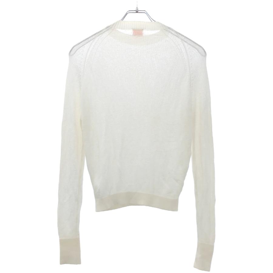 MAISON EUREKA（メゾンエウレカ） RIB HIGH NECK SUMMER SWEATER リブ 