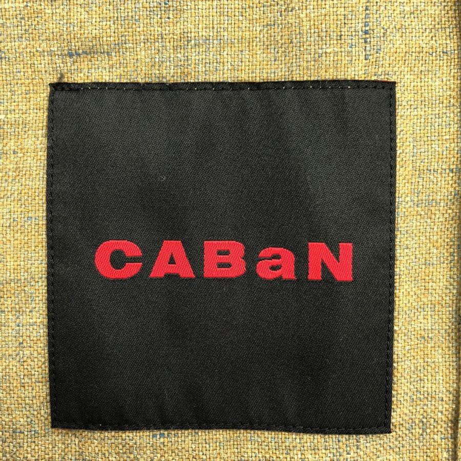 CABaN（キャバン） メランジリネン ダブルブレストジャケット&パンツ