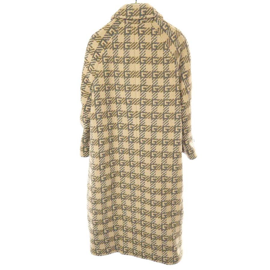 GUCCI（グッチ） 22SS Jacquard Coat GGジャガードウールコート 664708