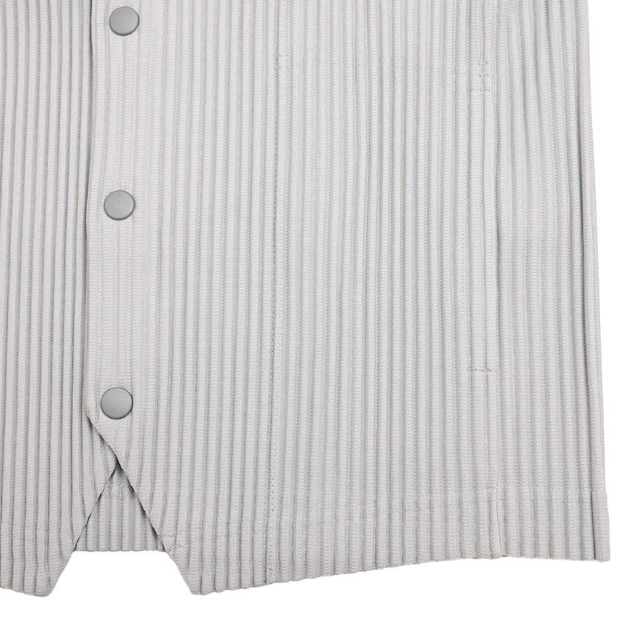 hommeplissé オムプリッセ　プリーツベスト　ボウ Homme Plissé Issey Miyake プリーツ ベスト | ブラウン