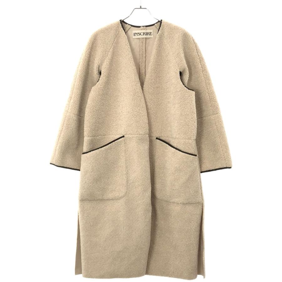 INSCRIRE（アンスクリア） 18AW Fake Mouton Liner Coat フェイク 