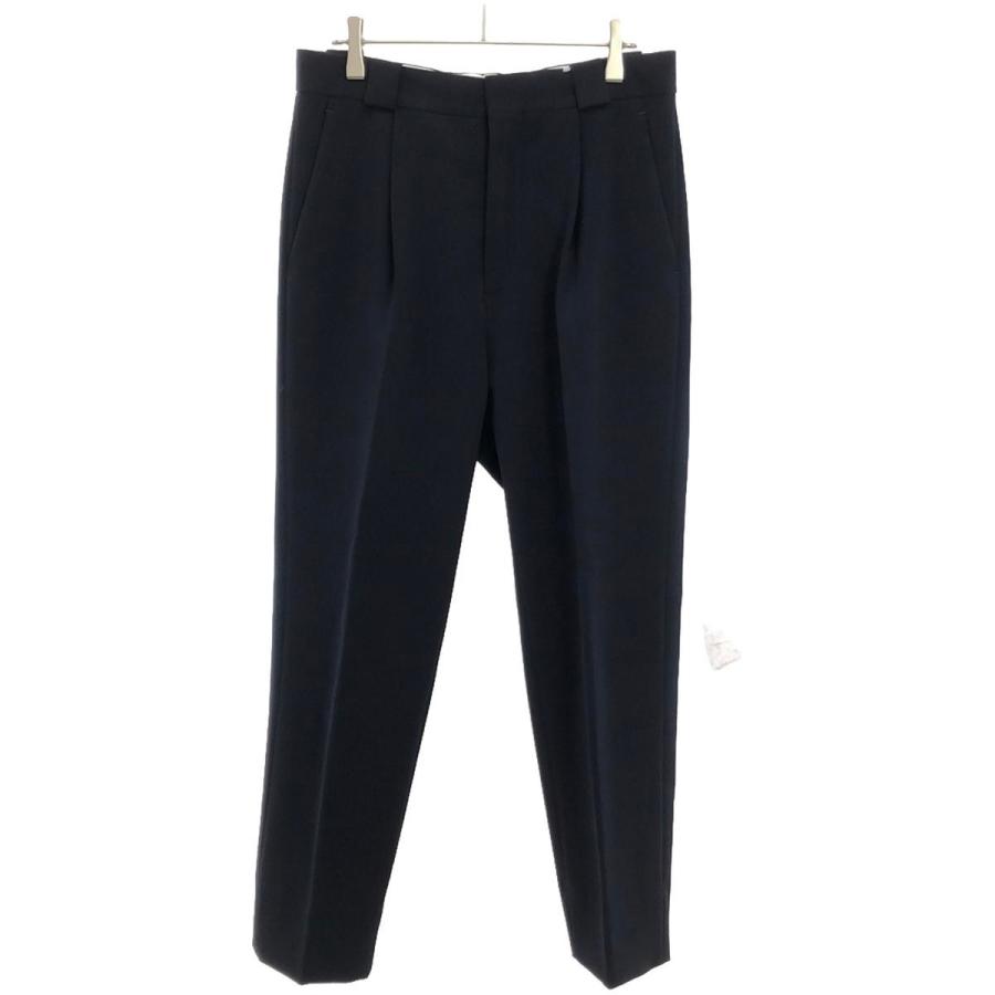 H BEAUTY&YOUTH エイチ ビューティーアンドユース DOUBLE CLOTH 1P TAPERED PANTS ダブルクロス1プリーツテーパードパンツ 1214-177-7785 M BLACK スラックス ユナイテッドアローズ ボトムス【中古】【H BEAUTY&YOUTH】 H BEAUTY & YOUTH エイチビューティーアンドユース DBL/CLOTH 1P TPD