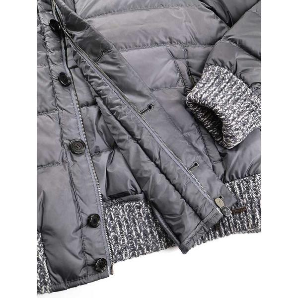 cruciani クルチアーニ 16AW GOOSE DOWN JACKET リブニットコンビ 