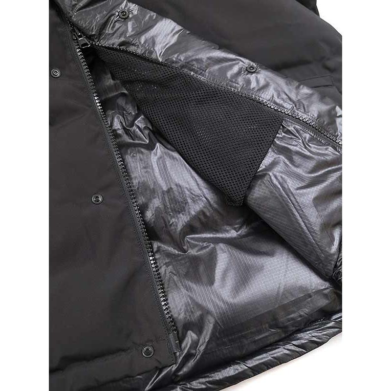 is-ness イズネス 23AW CAVE ZIP DOWN JACKET フーデッドダウン 