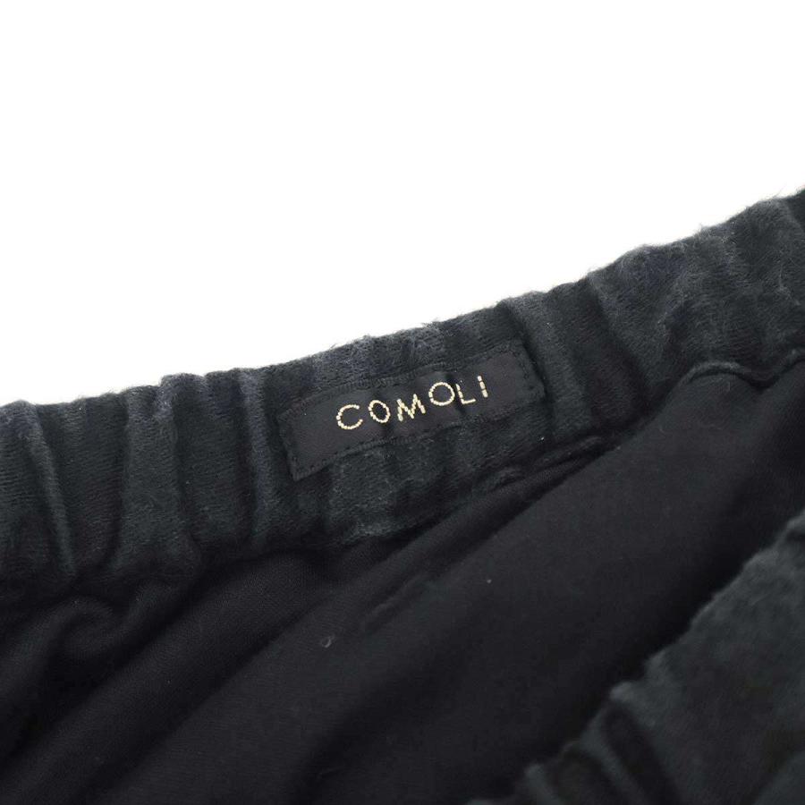 COMOLI（コモリ） 24AW リネン起毛ドローストリングパンツ A03