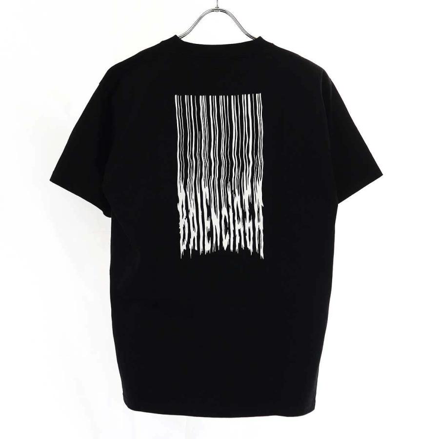 BALENCIAGA バレンシアガ 21AW バーコードロゴプリントTシャツ