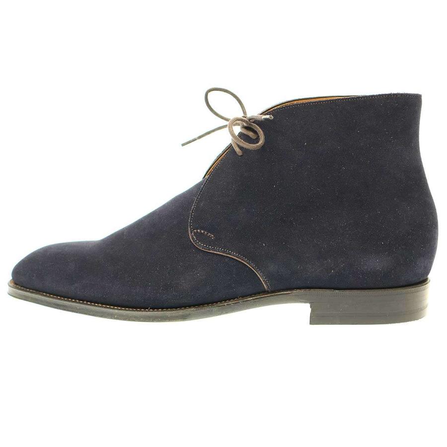 CALMANTHOLOGY カルマンソロジー スウェードチャカブーツ ネイビー CALMANTHOLOGY カルマンソロジー A68 CHUKKA BOOTS スウェード