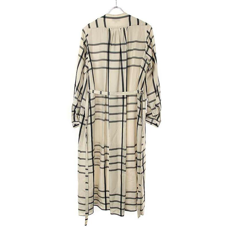 HYKE チェック ワンピース HYKE（ハイク）の「＜HYKE（ハイク）＞チェック BIB FRNT ワンピース