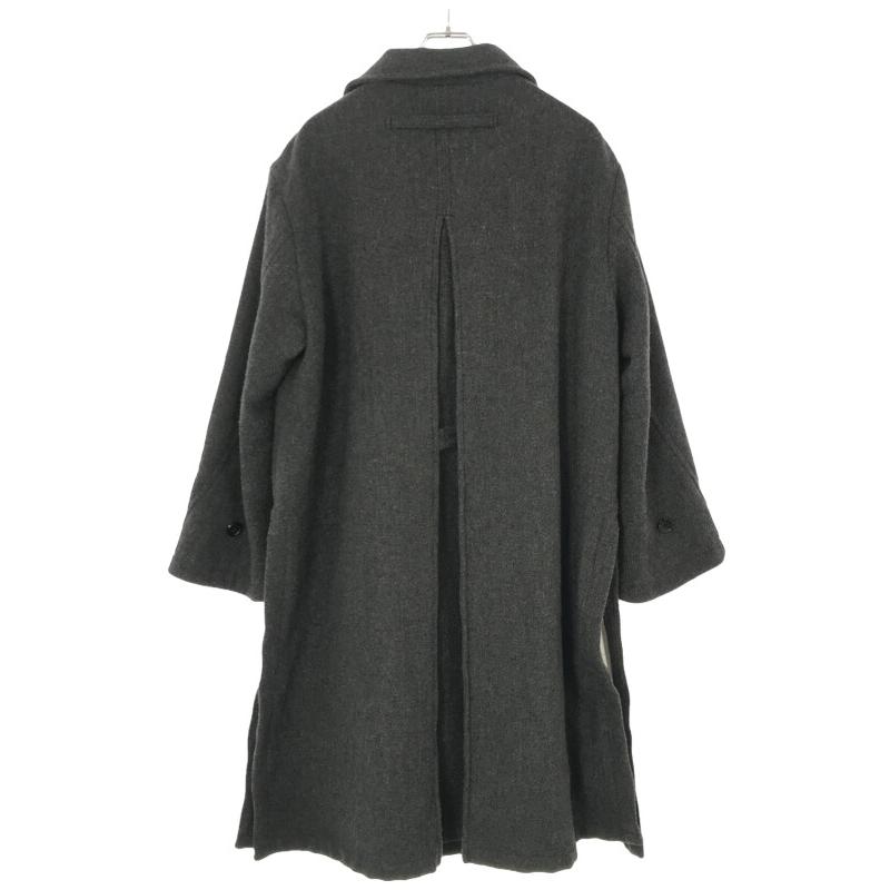 ⭐︎専用⭐︎ ラディエイト 刺繍入りロングコート 黒 Foil Print Stripe Square Long Coat(S Black): Vintage 1.1｜THE SHOP